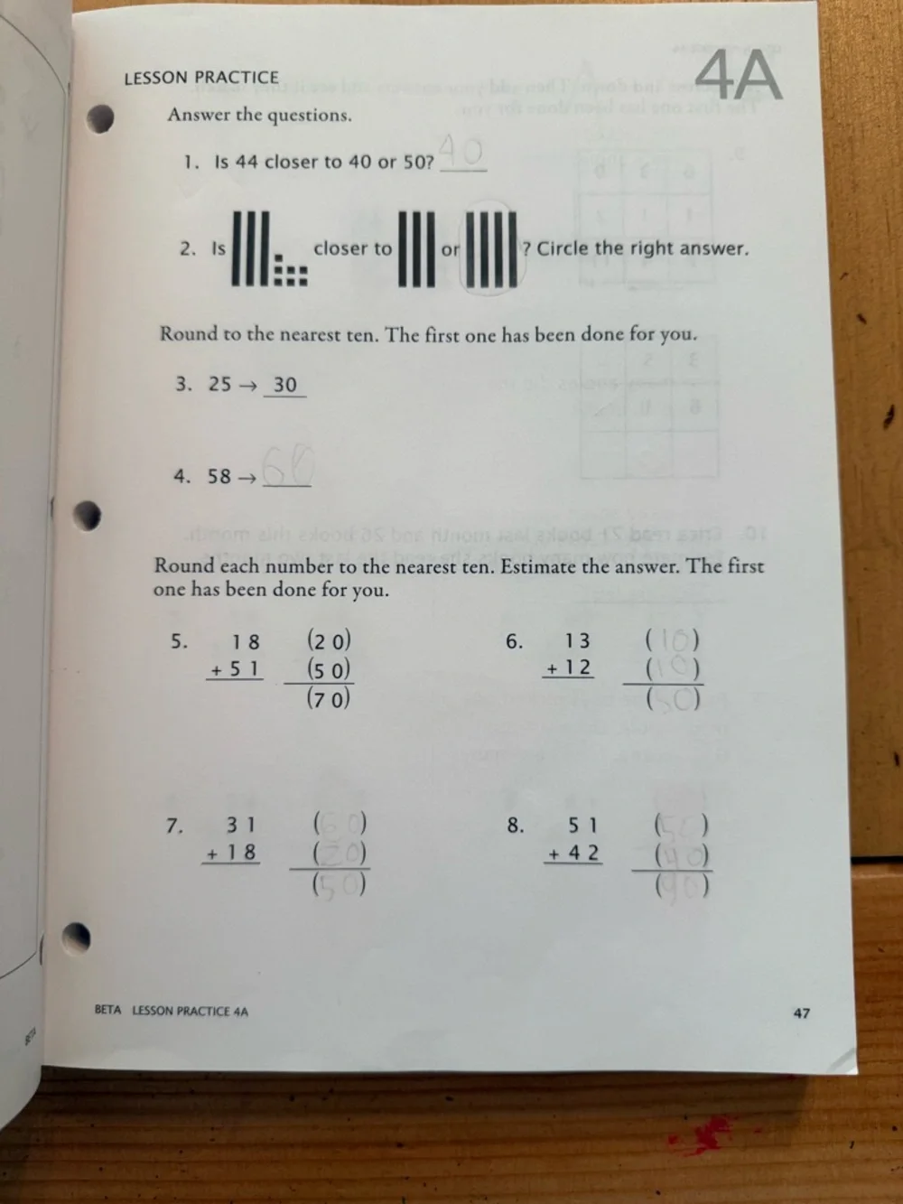 Math-U-See Beta Student workbook - Picture 4 of 8